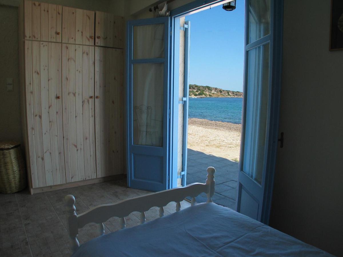 Kyparissis Beach Houses Skala Mistegnon Buitenkant foto